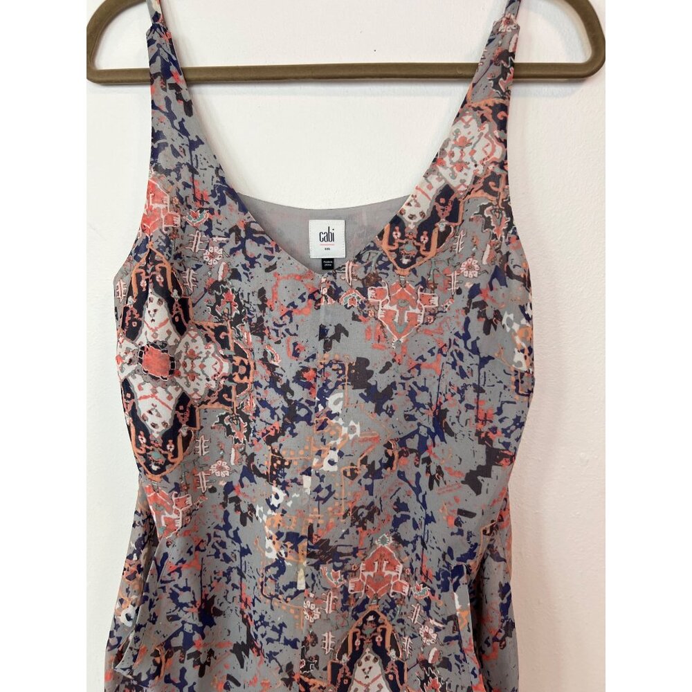 Cabi 5049 Fresco Slip Dress Size Small Pastel Pur… - image 5